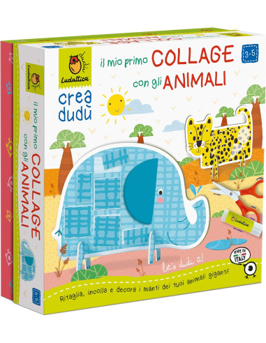 Il mio primo collage con gli animali