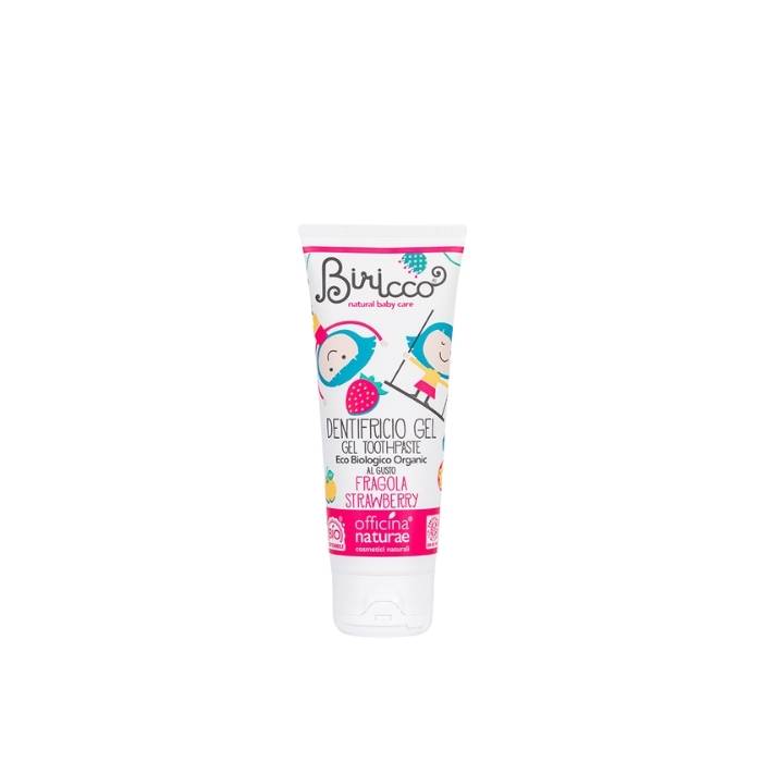 Dentifricio gel bimbi fragola