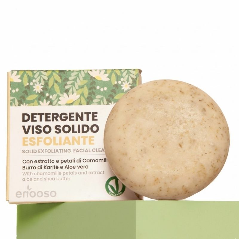 Detergente viso esfoliante