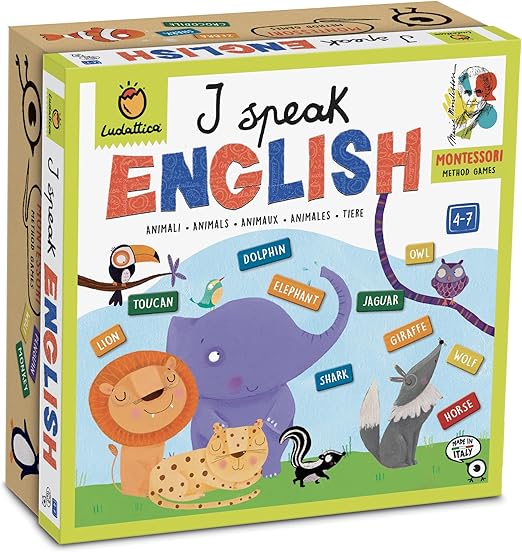 Giochi Montessori- I speak English