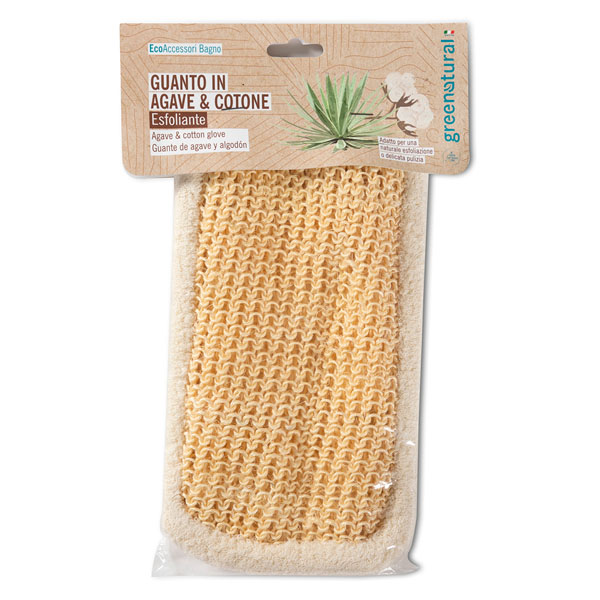 Guanto in agave e cotone