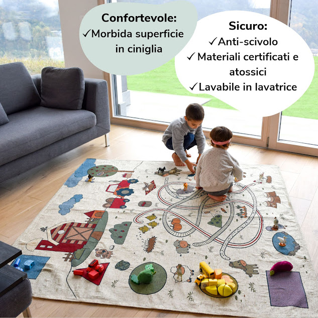Tappeto BabyFarm Dinamico