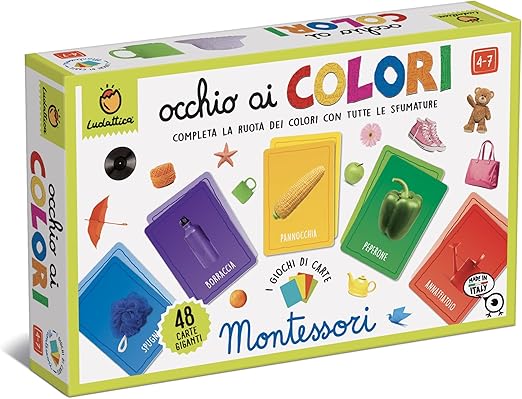 Le carte Montessori- Occhio ai colori