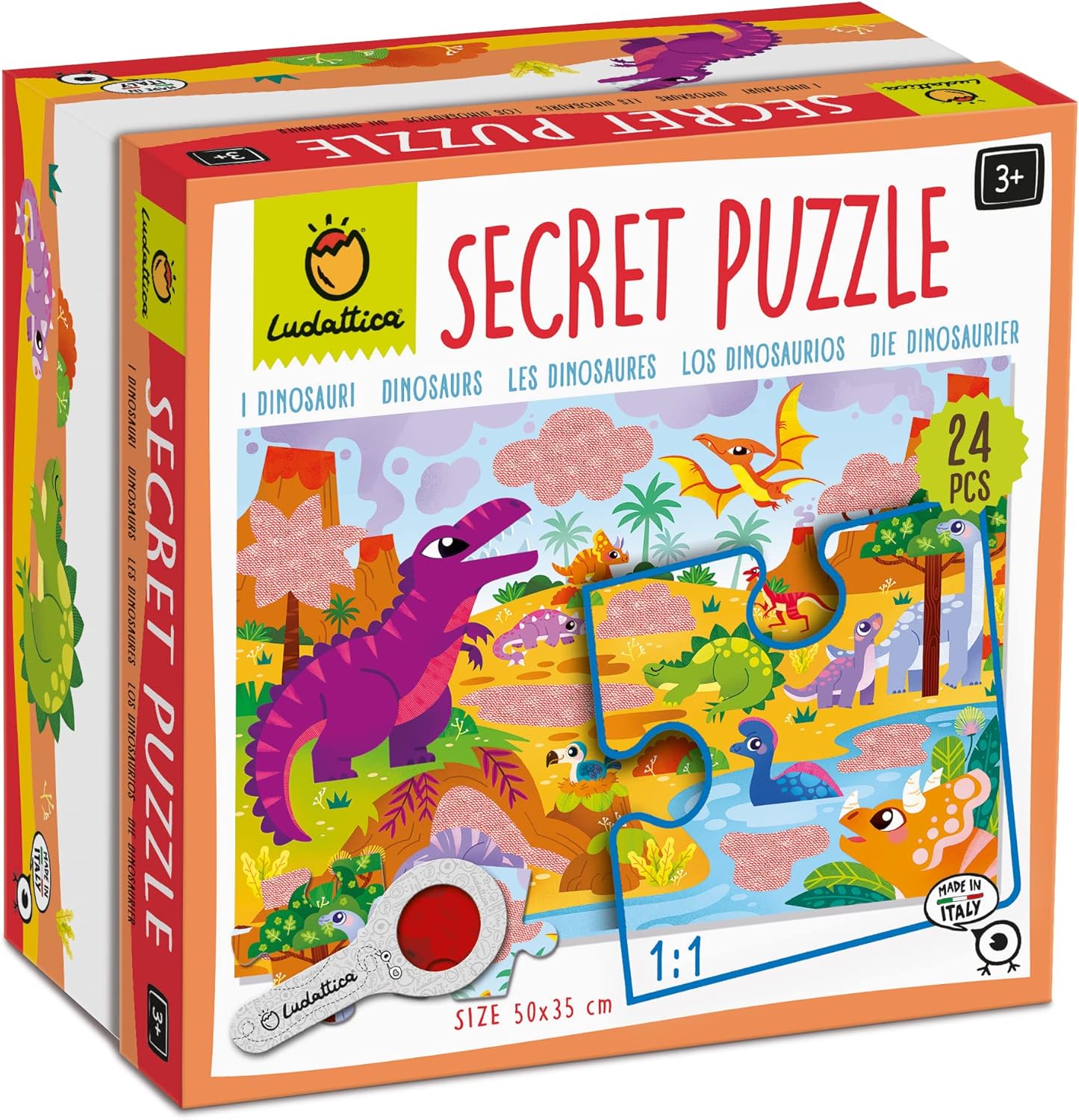 Secret puzzle – I dinosauri