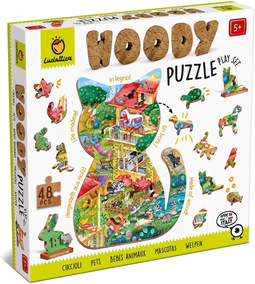 Woody puzzle – Cuccioli